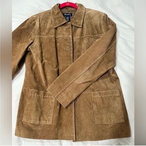 Real suede jacket